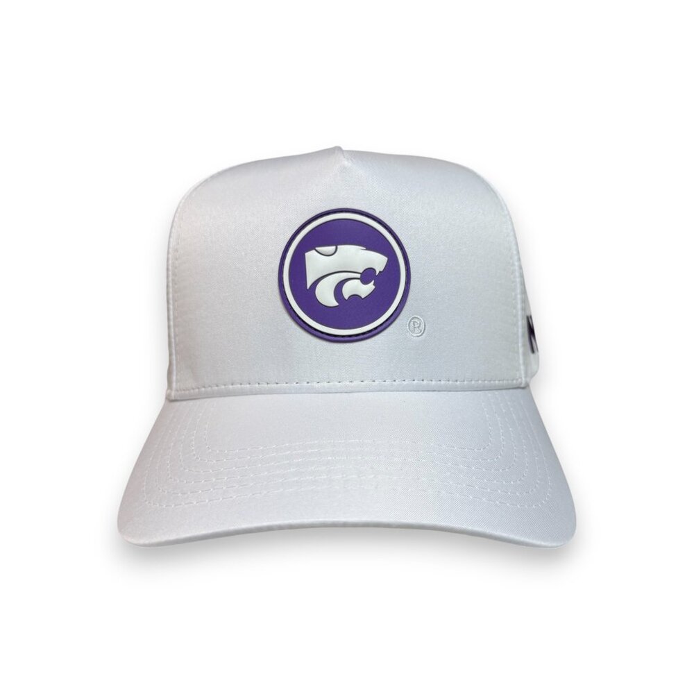 Kansas State Wildcats No Rivals Rubber Patch Snapback Hat OSFM